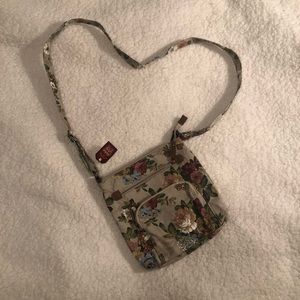 Loaded Glory flower printed purse